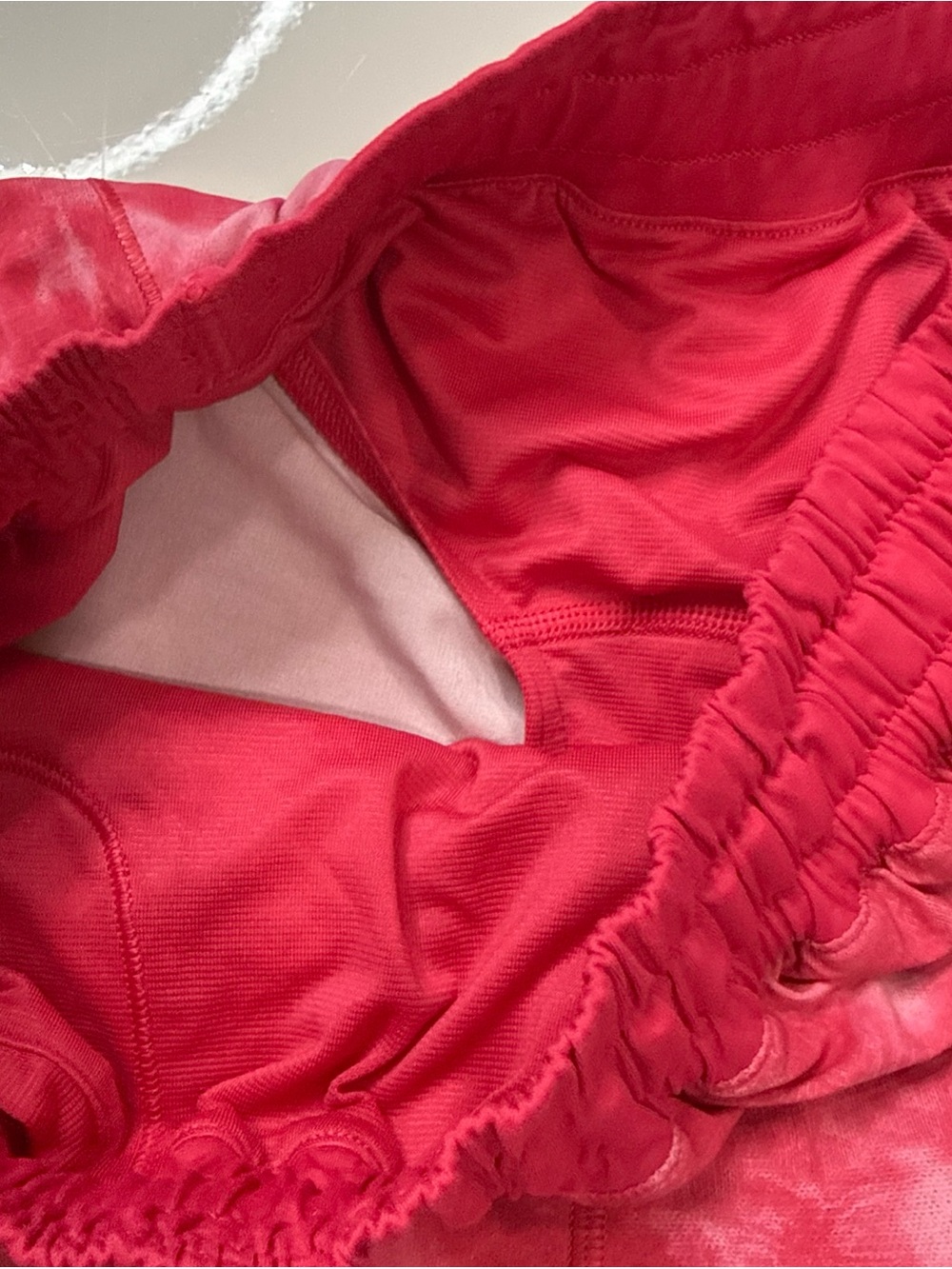 Lululemon Pink Running Shorts Womens 8 Tie Dye Activewear Outdoors A020826 - Picture 4 of 8